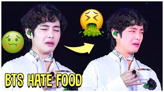 When BTS Hate Food