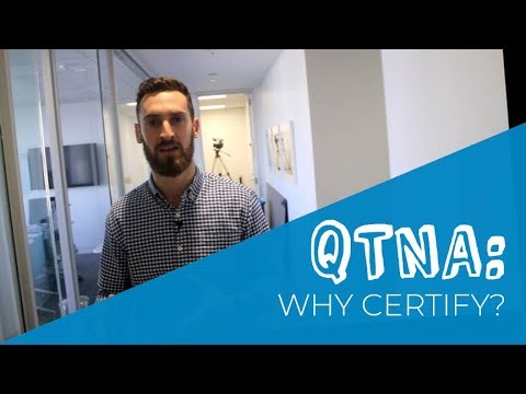 Qtna 40 Why Certify