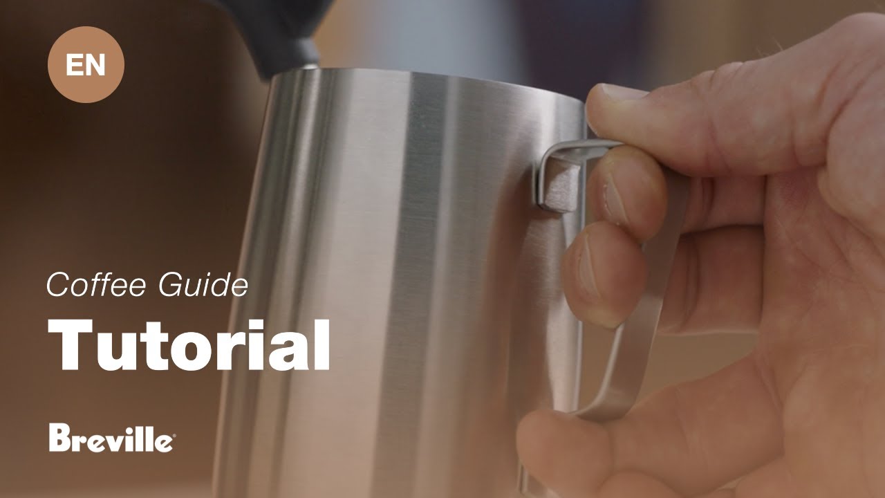 How to manually texture microfoam milk