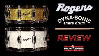 Video thumbnail for Rogers Dyna-Sonic Snare Drum Review by Drum Center of Portsmouth