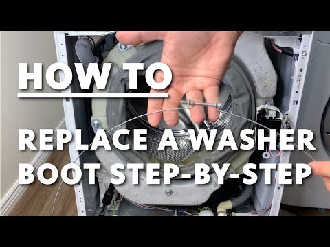 How to Replace a Washer Boot on a Washing Machine - Start to Finish on a Maytag 2000 Series