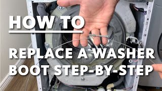 Replace a Washer Boot on a Washing Machine - Start to Finish on a Maytag 2000 Series