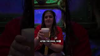 POV: Embarkation day on the Disney Destiny = eating our way through the ship 🍽️✨ We skipped the