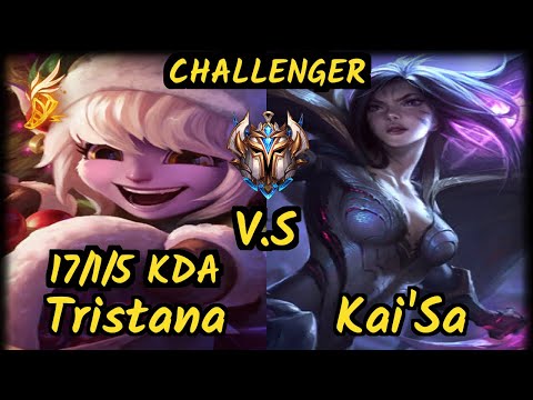 Deft (TRISTANA) vs KAI'SA - 17/1/5 KDA BOTTOM ADC CHALLENGER GAMEPLAY - KR