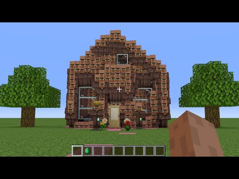 House Made of Villagers - Minecraft