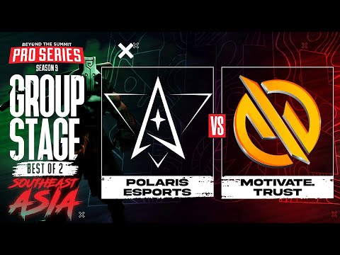 Polaris vs MG.Trust Game 1 - BTS Pro Series 9 SEA: Group Stage w/ Ares & Danog