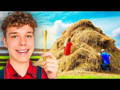 Wer findet die NADEL im HEUHAUFEN