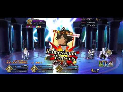 [FGO] LB5 Olympus - Kirschtaria Wodime vs Ozymandias (3 turns setup)