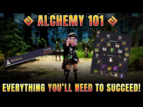 Complete Alchemy Leveling Guide for Beginners in Black Desert!