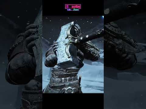 People Think Kratos Can't Lift Mjölnir⚡⚒️ God Of War Ragnarök #shorts #godofwarragnarok