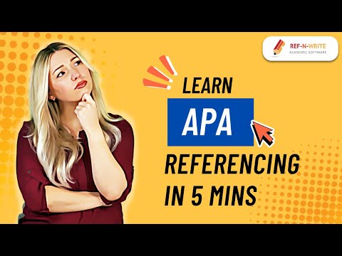 APA Referencing Style Made Easy!