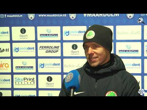 25.voor 2021: Maardu Linnameeskond - FC Elva 2:1 (0:0) Jürgen Kuresoo intervjuu