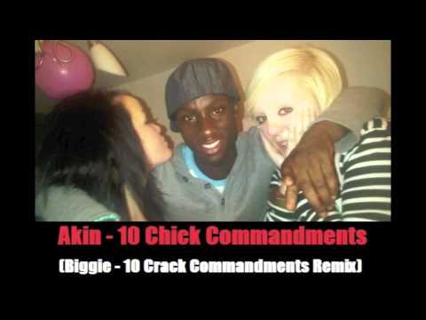 J. Akin - 10 Chick Commandments (10 Crack Commandments Remix)