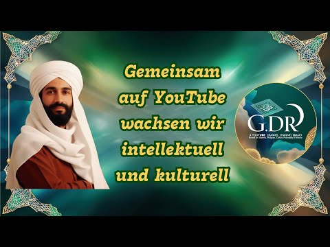 Willkommen auf unserem Kanal. In einem Garten, um das Denken kulturell und religiös zu bereichern.