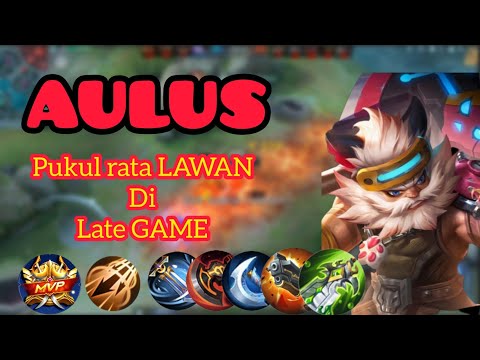Gameplay AULUS best build/full damage on shot/mobile legend