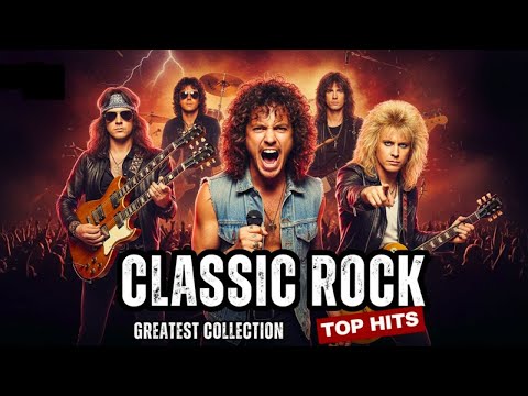 Best of Classic Rock Songs 70s 80s 90s 🔥 Bon Jovi, Guns N' Roses,  Queen, Scorpions, Aerosmith, ACDC
