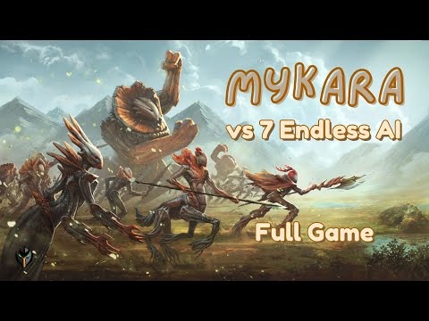Mykara vs 7 Endless AI - Turn 55 Wonder Victory (ELCP) || Full Game