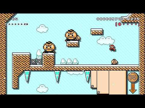 Sufficiently Slippery Slide by LordStrabo 🍄 Super Mario Maker 2 ✹Switch✹ #axr