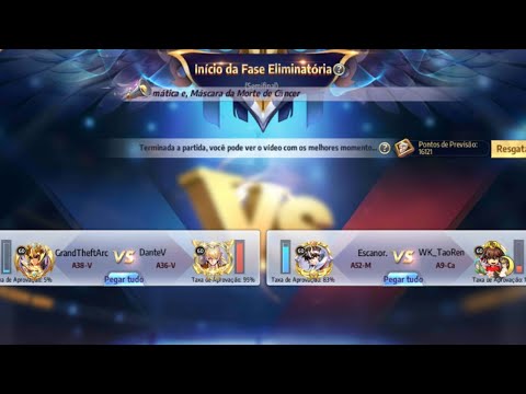 🔴 SEMI FINAIS DO CAMPEONATO DO JAMIEL - Saint Seiya : Awakening