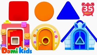 神奇的門🚪✨ | 探索神奇門的秘密 | 寶寶邏輯認知 | 幼兒啟蒙遊戲 | 親子互動兒歌🎶 | 寶貝多米