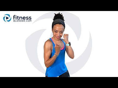 30 Minute Full Body Endurance Cardio Workout at Home All Standing Bodyweight AMRAPs