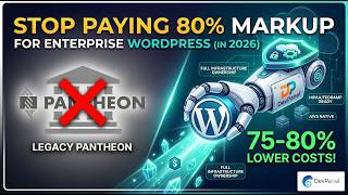 Enterprise WordPress Management: Pantheon vs. AWS and DevPanel