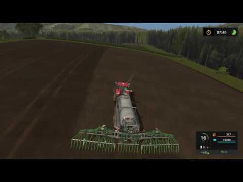 FS17 PS4 Drumard Farm Timelapse #6: Spreading Time !