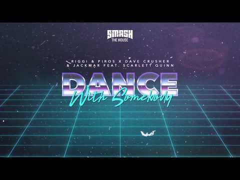 Riggi & Piros X Dave Crusher & JackMar - Dance With Somebody (ft. Scarlett Quinn) (Lyric Video)