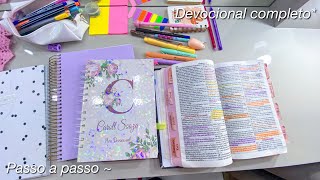 Como eu faço meu DEVOCIONAL | Dicas para ler a Bíblia ✝️