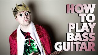 How to play bass guitar (for beginners)