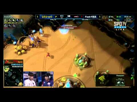 【Joeman/Hui解說】SPL Flash vs herO  (2015/07/22)