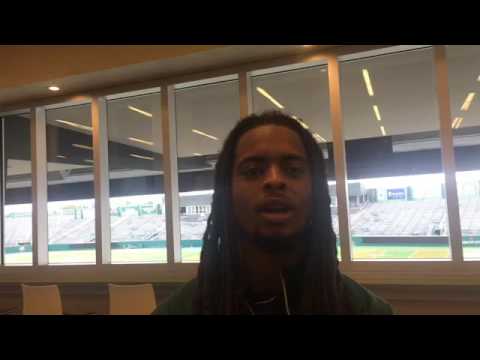 Tulane CB Parry Nickerson on defending scrambling quarterbacks