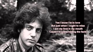 Leave A Tender Moment Alone + Billy Joel + Lyrics / HD