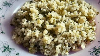 ARROZ COM BRÓCOLIS