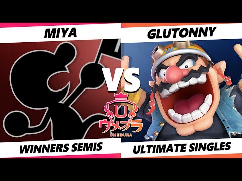 Umebura 10 Top 8 - Miya (Game & Watch) Vs. Glutonny (Wario) Smash Ultimate - SSBU