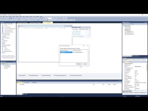 Visual Studio 2010 Master/Detail Report - Visual Basic