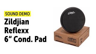 Video thumbnail for Zildjian | Reflexx | 6" Conditioning Pad | Sound Demo (no talking) by Drums Bonedo