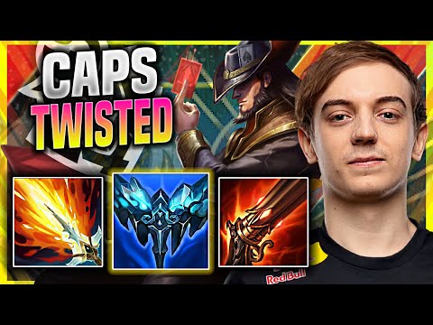 CAPS IS INSANE WITH TWISTED FATE EVERFROST! - G2 Caps Plays Twisted Fate MID vs Lucian! | Season 11