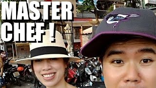 Eating with MASTER CHEF Christine Ha in SAIGON VIETNAM