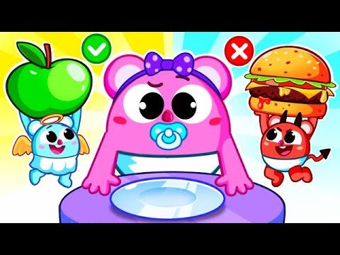Yummy & Healthy Food for Kids | Funny Song For Baby & Nursery Rhymes by Toddler Zoo