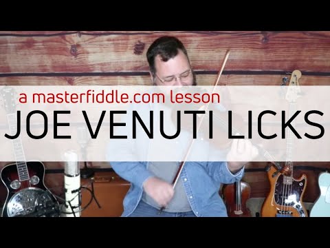 Joe Venuti Licks - Jazz Violin Lesson