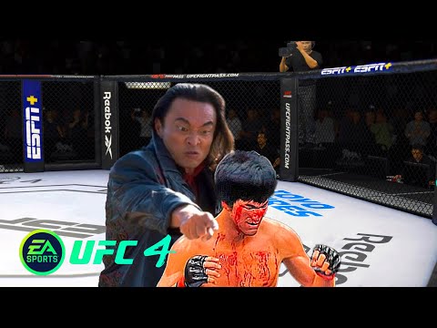 UFC4 Bruce Lee vs Shang Tsung EA Sports UFC 4 PS5