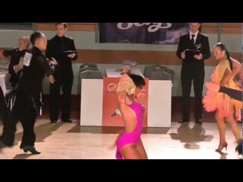 00275 Latvia Open 2012 WDSF Latin 1/4 Jive - Nikolay Chernov & Evgenia Florinskaya