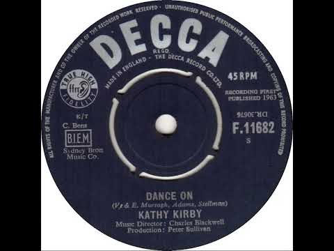 UK New Entry 1963 (171) Kathy Kirby - Dance On