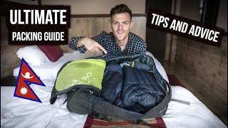 PACKING GUIDE for TREKKING in NEPAL | Everything You Need To Know