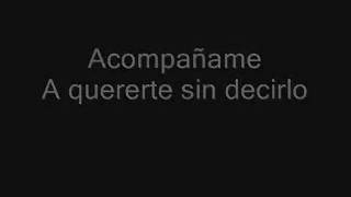Acompañame A Estar Solo Ricardo Arjona letra