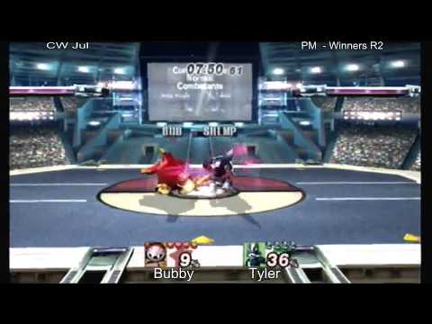 CW Jul'17 - PM Singles Winners R2 - Tyler (Wolf) Vs Bubby (Meta Knight)