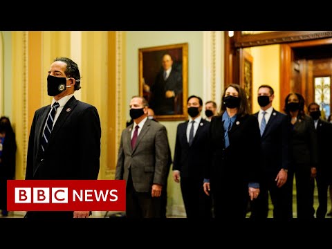 下院、トランプ氏に対する弾劾訴追を配信 - BBCニュース (House of Representatives delivers impeachment charge against Trump - BBC News)