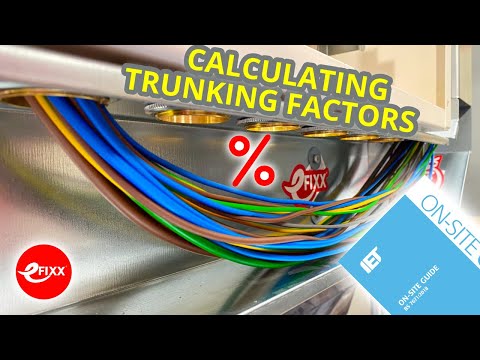 ELECTRICIANS Q&A - BS7671 TRUNKING FACTORS IET ON SITE GUIDE