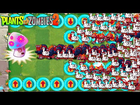 PvZ 2 Challenge - Every Plants Vs 999 ANIMAL Zombie - Who Will Win?